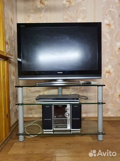 Стеклянная тумба