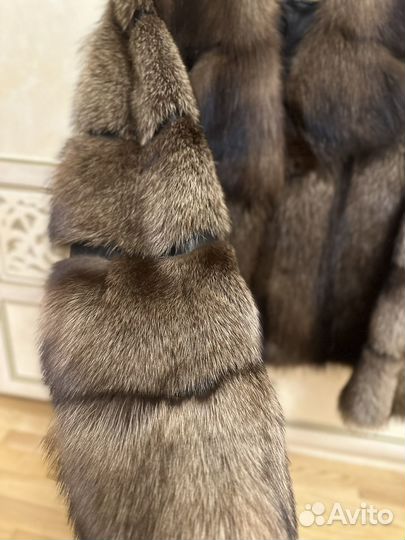 Шуба канадский соболь