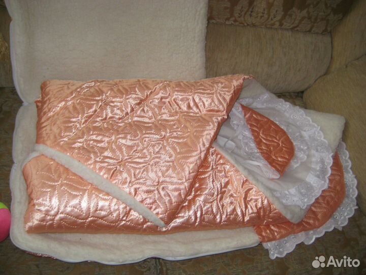 Конверт на выписку - зима