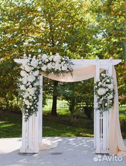 Свадебная арка. Арка для выездной регистрации