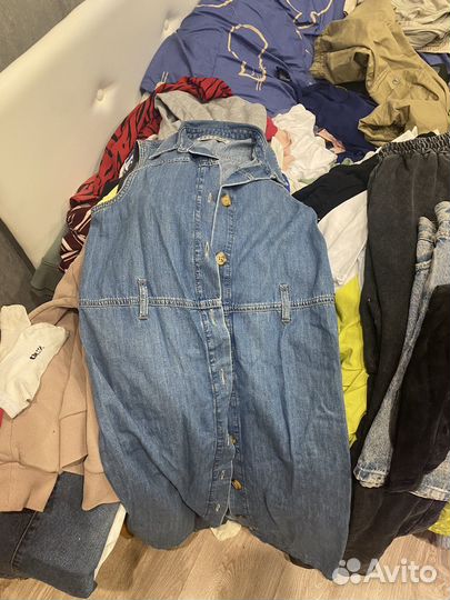 Джинсовое платье