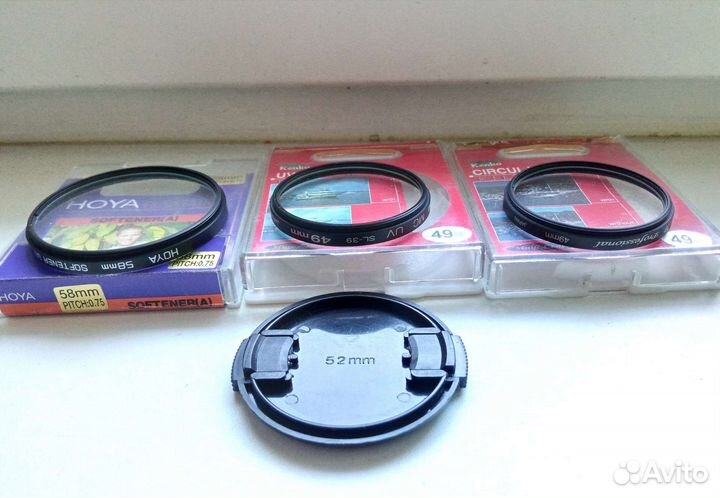 Фильтры защитные и художественный и крышка