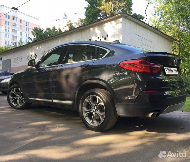 Спойлер лезвие крышки багажника BMW X4 F26 под пок