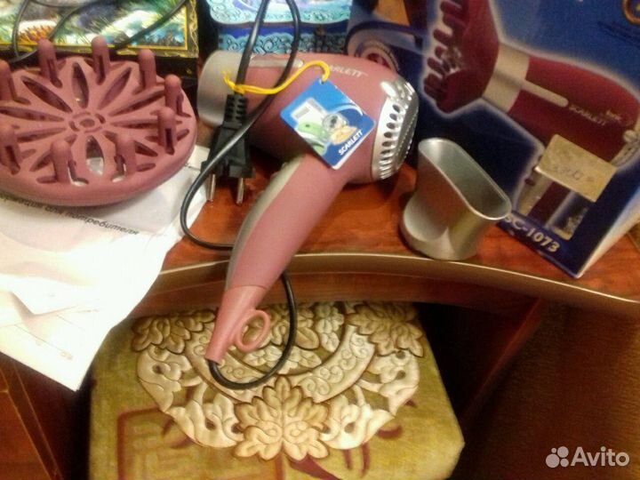 Фен с 2 насадками