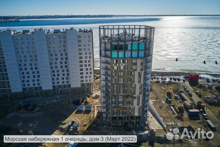 Ход строительства ЖК «Морская набережная. SeaView» 1 квартал 2022