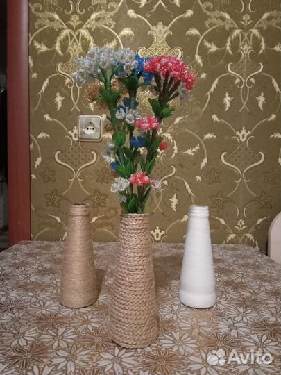 Гипсофила из бисера