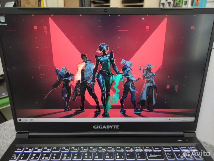 Игровой ноутбук Gigabyte i5-12500H RTX 3060 6GB