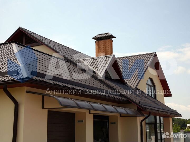 Кровля из металлочерепицы