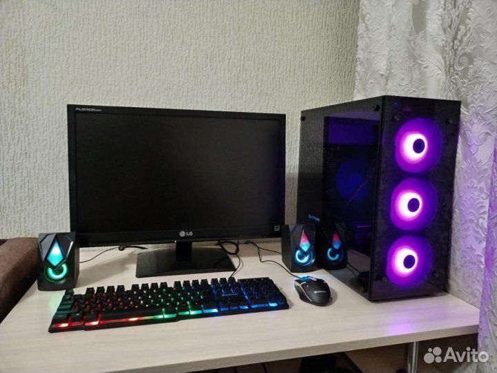 Игровой пк RX 6600 XT