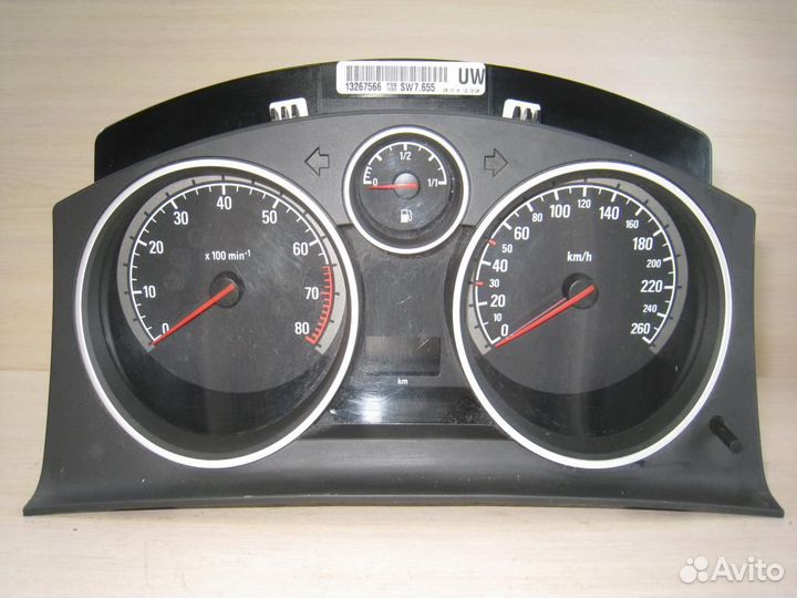 Приборная панель Opel astra H 2009
