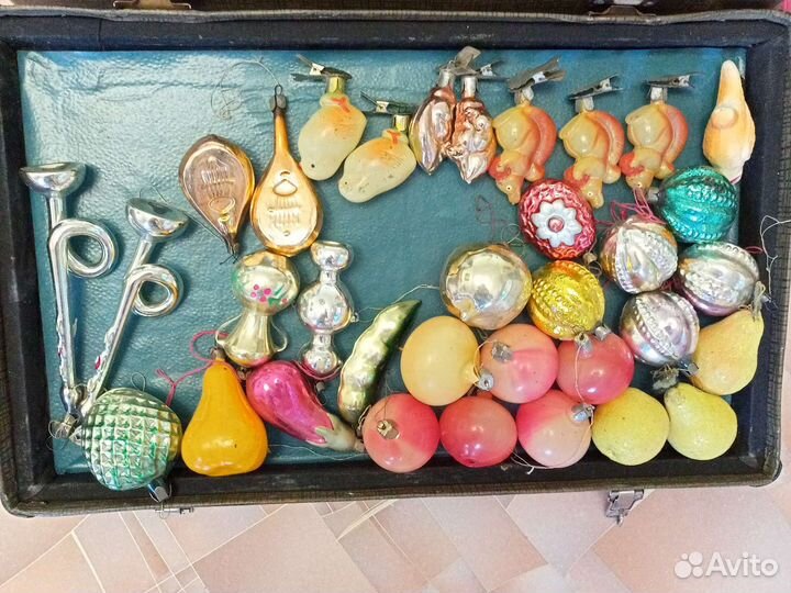 Елочные игрушки СССР