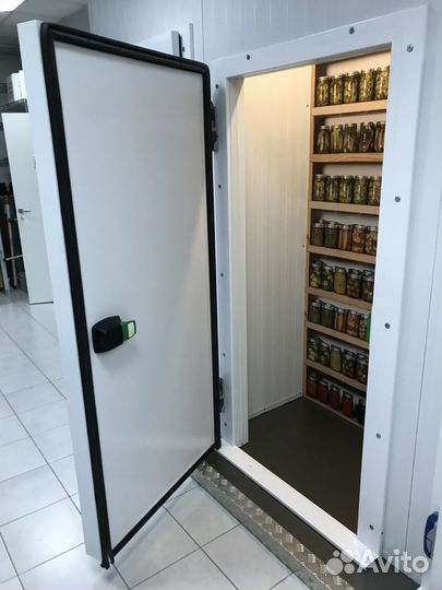 Распашные холодильные двери