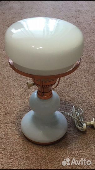 Настольная лампа грибок. СССР