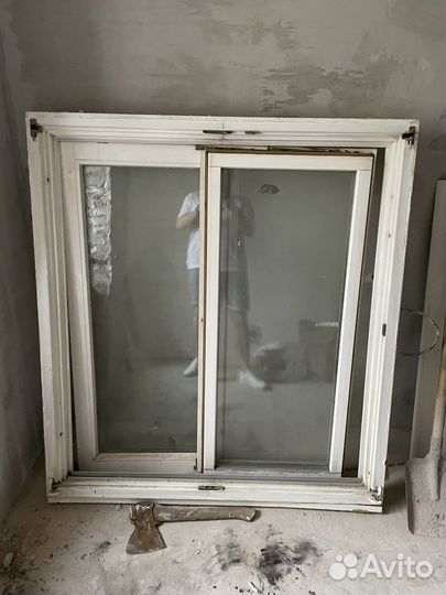 Окно деревянное стеклопакет