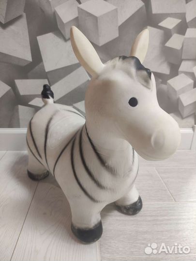 Игрушка попрыгун Зебра