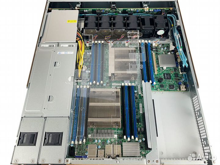 Сервер Supermicro 6018R-wtrt 2x E5-2637v4 64Gb