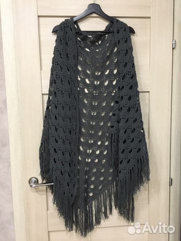 Платок вязаный