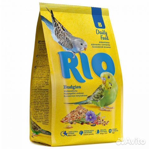 Рио Для волнистых попугаев 0,500 кг 40028