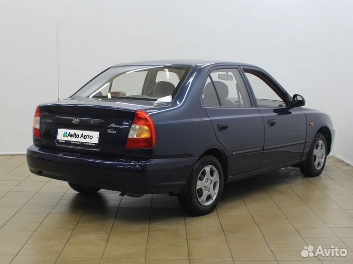 Hyundai Accent 1.5 МТ, 2008, 186 337 км