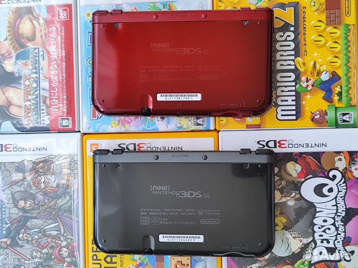 New Nintendo 3DS XL прошиты Luma tn/tn tn/ips