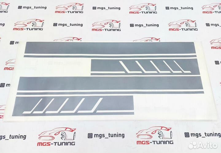 Наклейки AMG Edition на G-Class W463 Серый графит