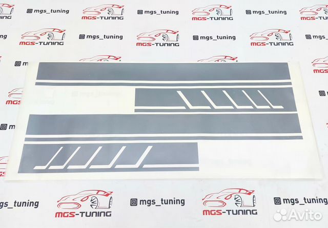 Наклейки AMG Edition на G-Class W463 Серый графит