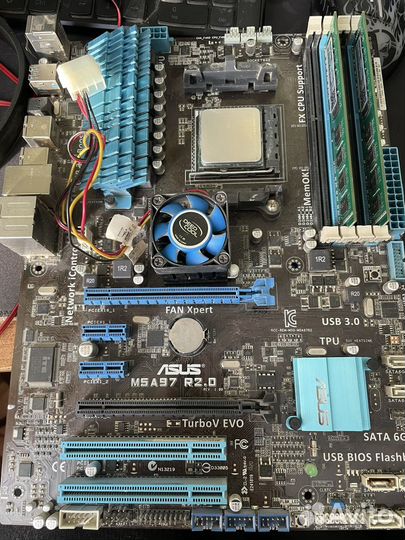 Fx 8350 + ddr3 2x8 + не рабочая материнка