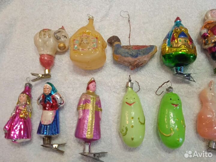 Елочные игрушки СССР
