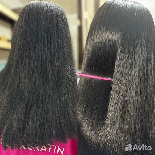 Кератиновое выпрямление ботокс