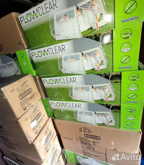 Павильон купол шатер для бассейна 6х6х3м