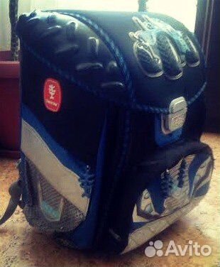 Рюкзак - ранец школьный, Hama. step by step