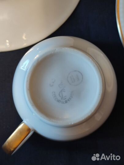 Кофейные пары чашка блюдце