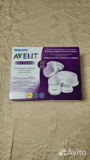 Молокоотсос avent электрический