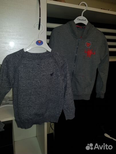 Детские вещи на мальчика пакетом на рост 110 см