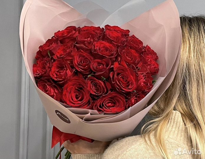 101 Роза Букет цветы