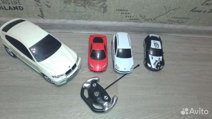 Машинки на пульте управления