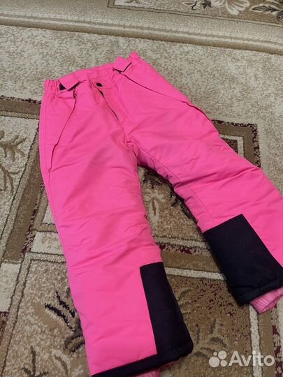 Костюм детский зимний куртка и штаны 110-116