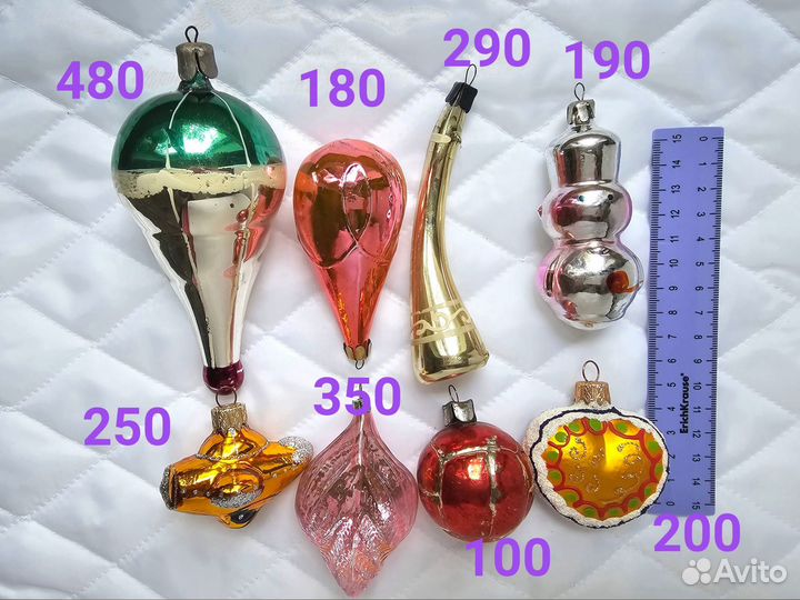 Елочные игрушки СССР, гдр и прочие 32