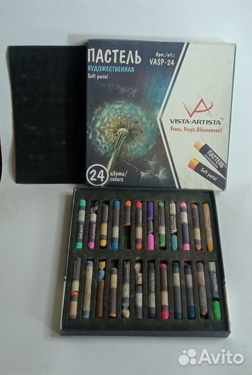 Мягкий материал: соус, сухая пастель