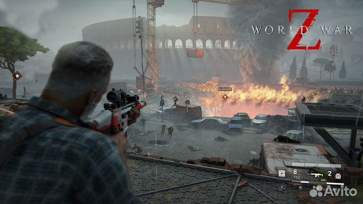 PS4 Игра World War Z Aftermath (рус)