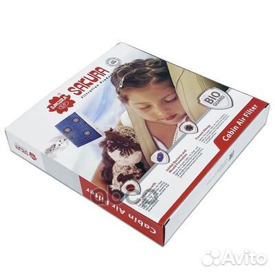 Фильтр салона Ag+ антибактериальный nissan teana