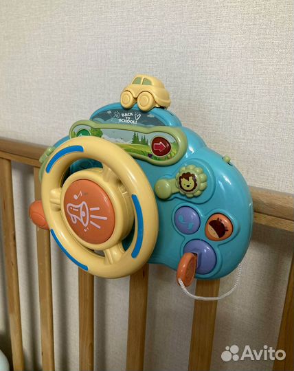 Детский руль игрушка