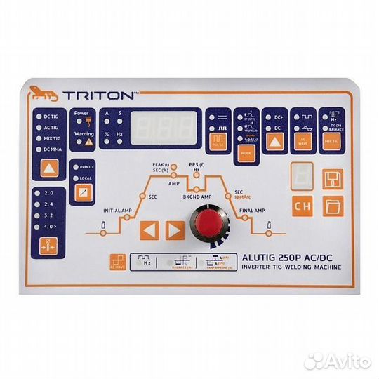 Аппарат аргоно-дуговой сварки triton alutig 250Р A