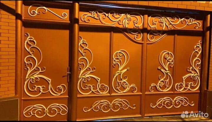 Кованные ворота