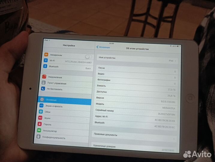 iPad mini 32gb wifi cellular