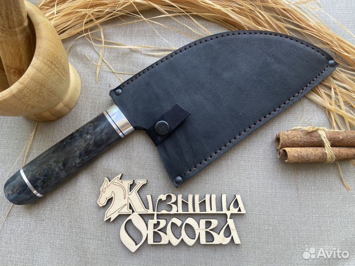 Поварской шеф нож Серб из кованой стали х12мф
