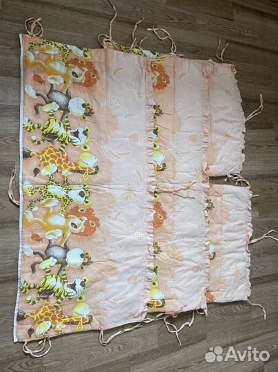 Бортики в детскую кроватку бу