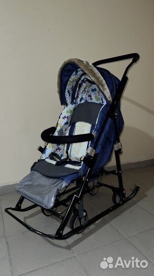 Санки на колесах