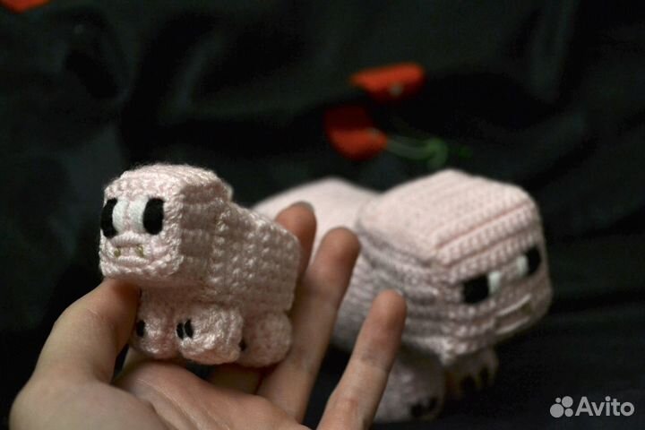 Игрушки поросенок из майнкрафта
