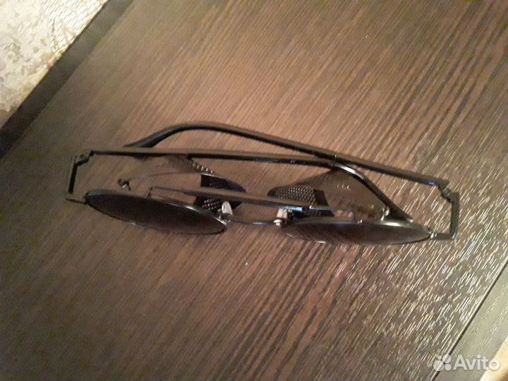 Солнцезащитные очки в стиле стимпанк со шторками